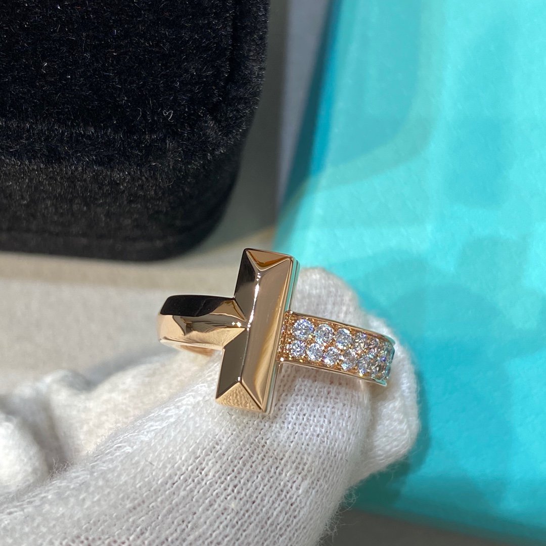 [Hyrra Jewelry]T WIRE MEDIUM DIAMOND RING