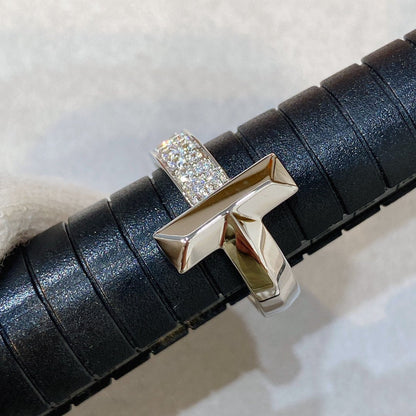 [Hyrra Jewelry]T WIRE MEDIUM DIAMOND RING