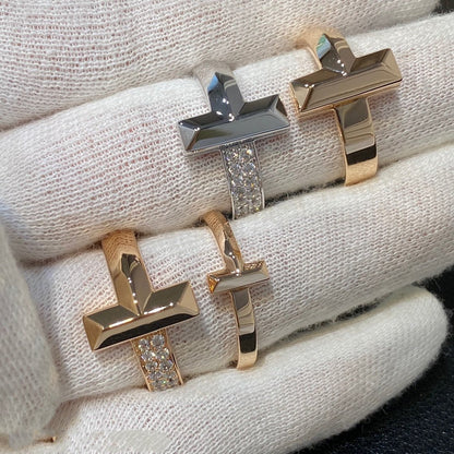 [Hyrra Jewelry]T WIRE MEDIUM DIAMOND RING