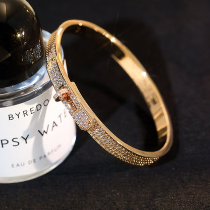 [⭐Hyrra Jewelry]KELLY BRACELET DIAMOND PAVED