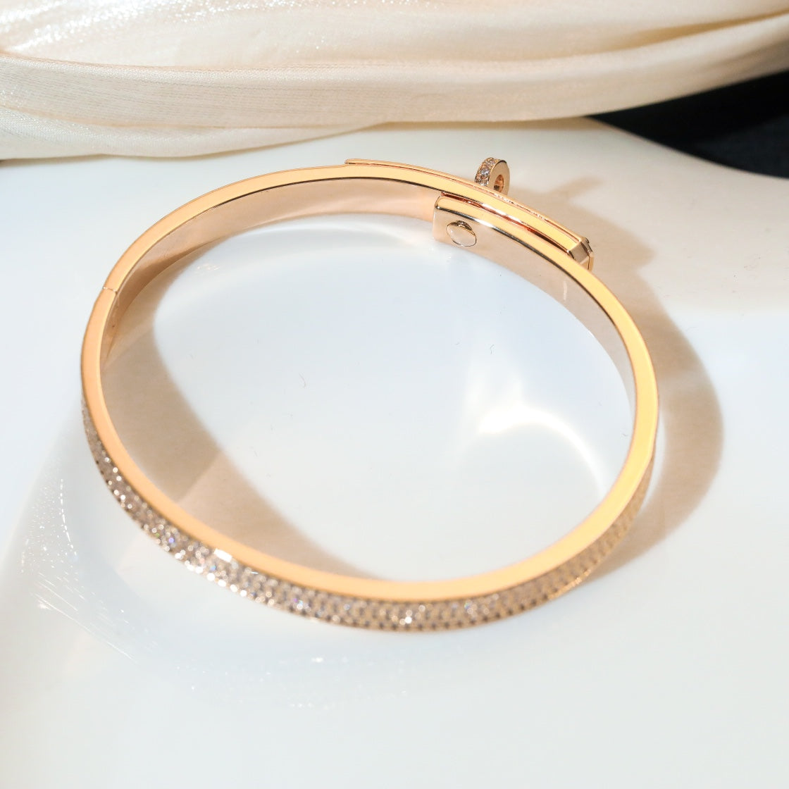 [⭐Hyrra Jewelry]KELLY BRACELET DIAMOND PAVED
