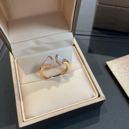 [⭐Hyrra Jewelry]DREAM MOP DIAMOND OPEN RING