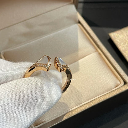 [⭐Hyrra Jewelry]DREAM MOP DIAMOND OPEN RING