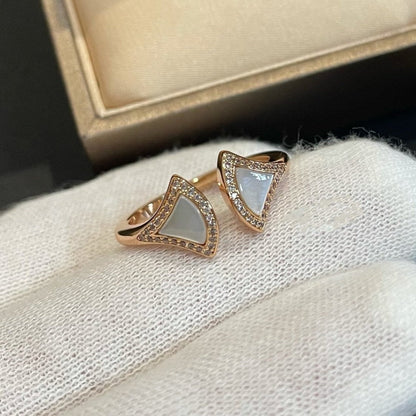 [⭐Hyrra Jewelry]DREAM MOP DIAMOND OPEN RING