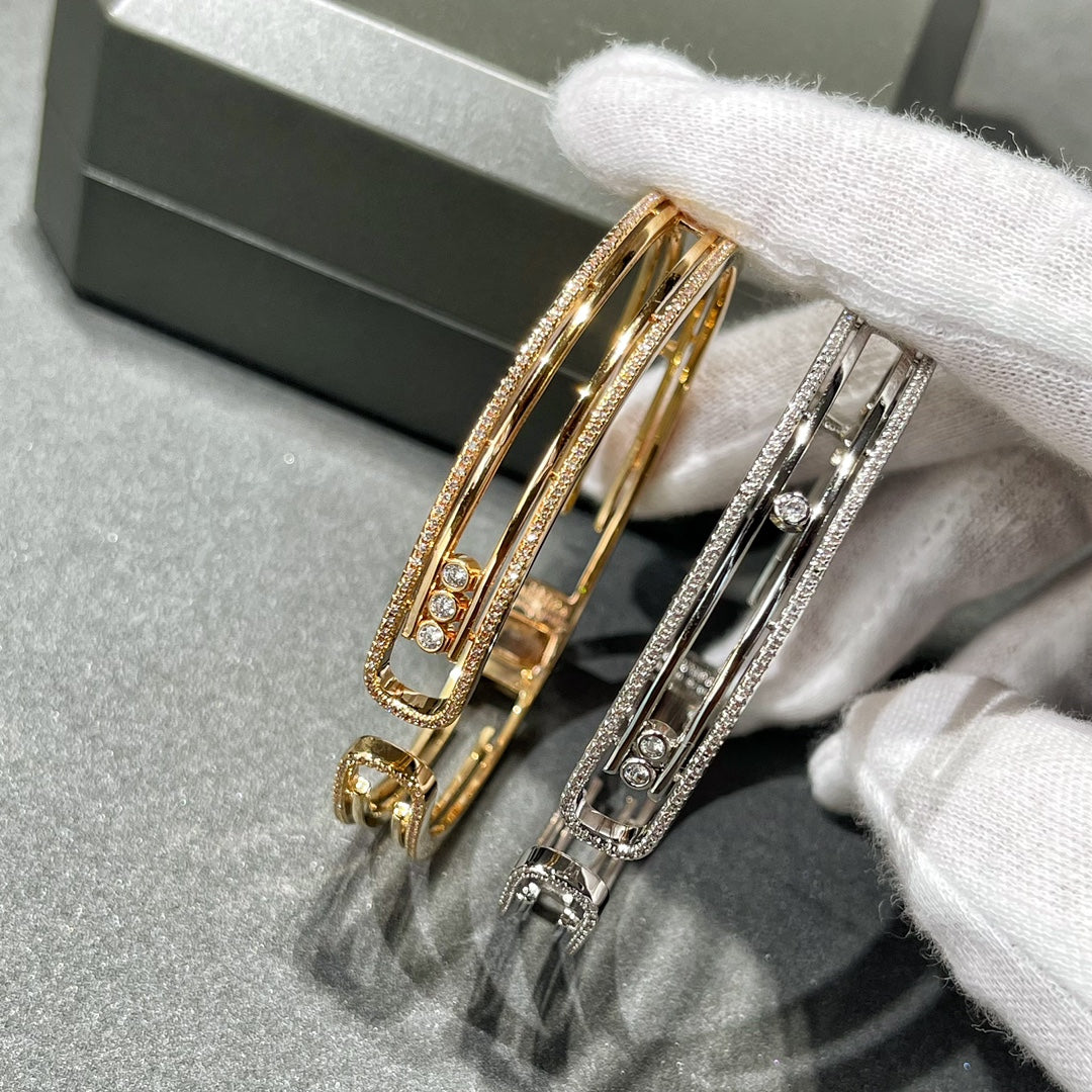 [⭐Hyrra Jewelry]MOVE 10TH PAVED DIAMOND BRACELET