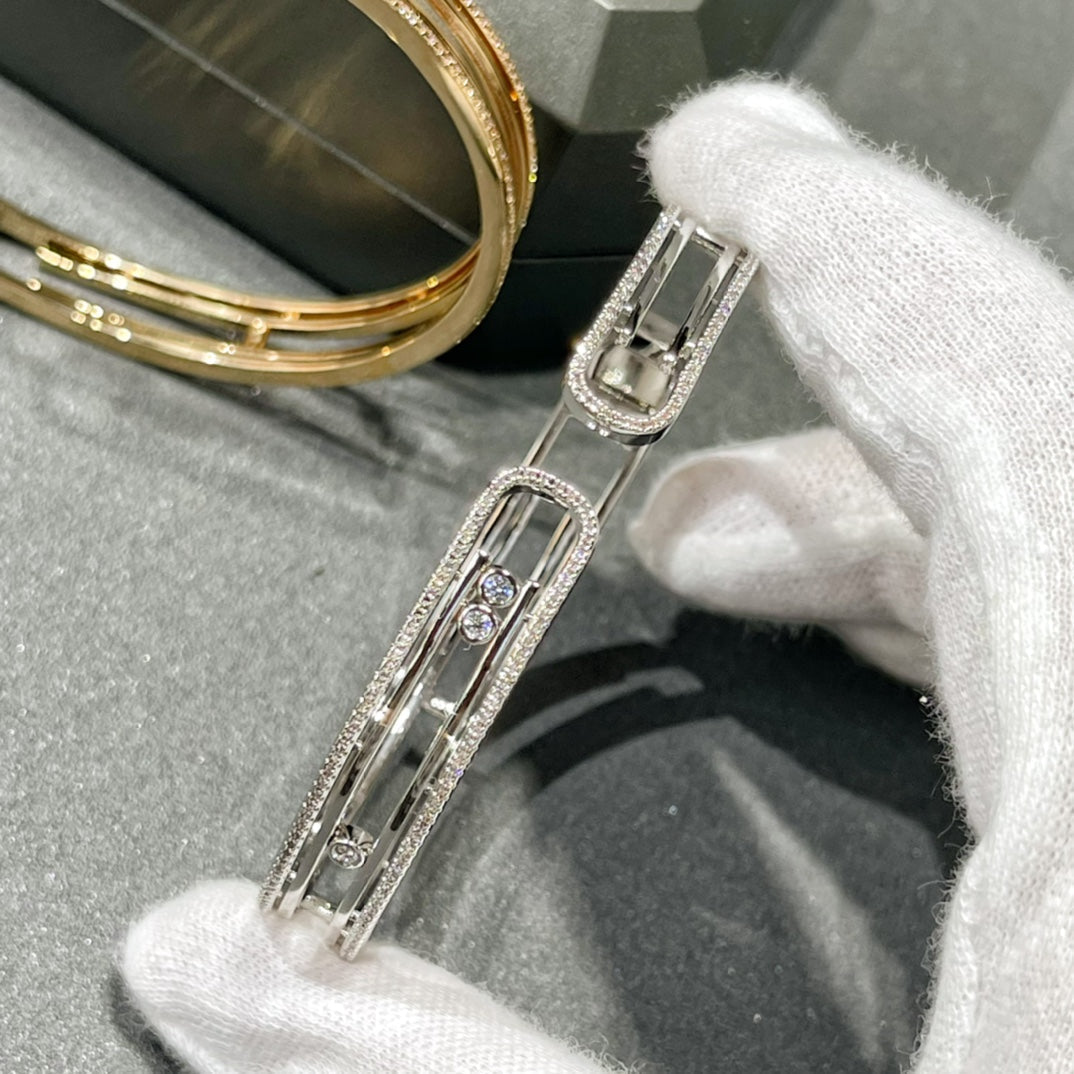 [⭐Hyrra Jewelry]MOVE 10TH PAVED DIAMOND BRACELET