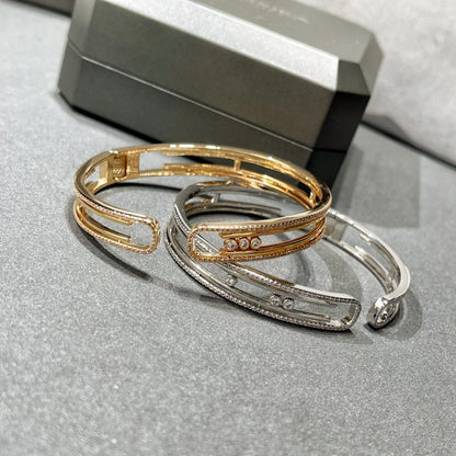 [⭐Hyrra Jewelry]MOVE 10TH PAVED DIAMOND BRACELET