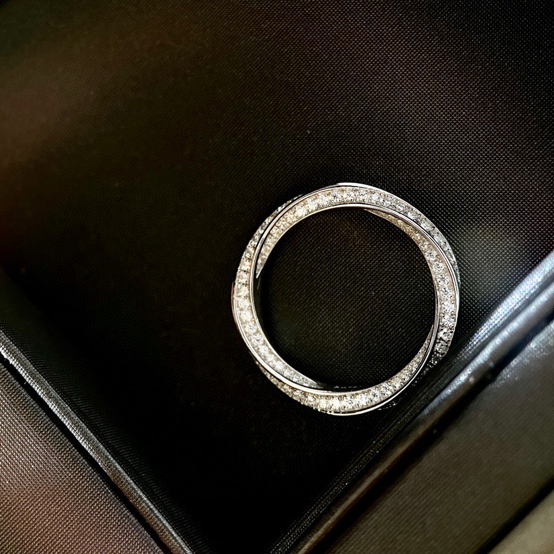 [Hyrra Jewelry]SPIRAL DIAMOND RING