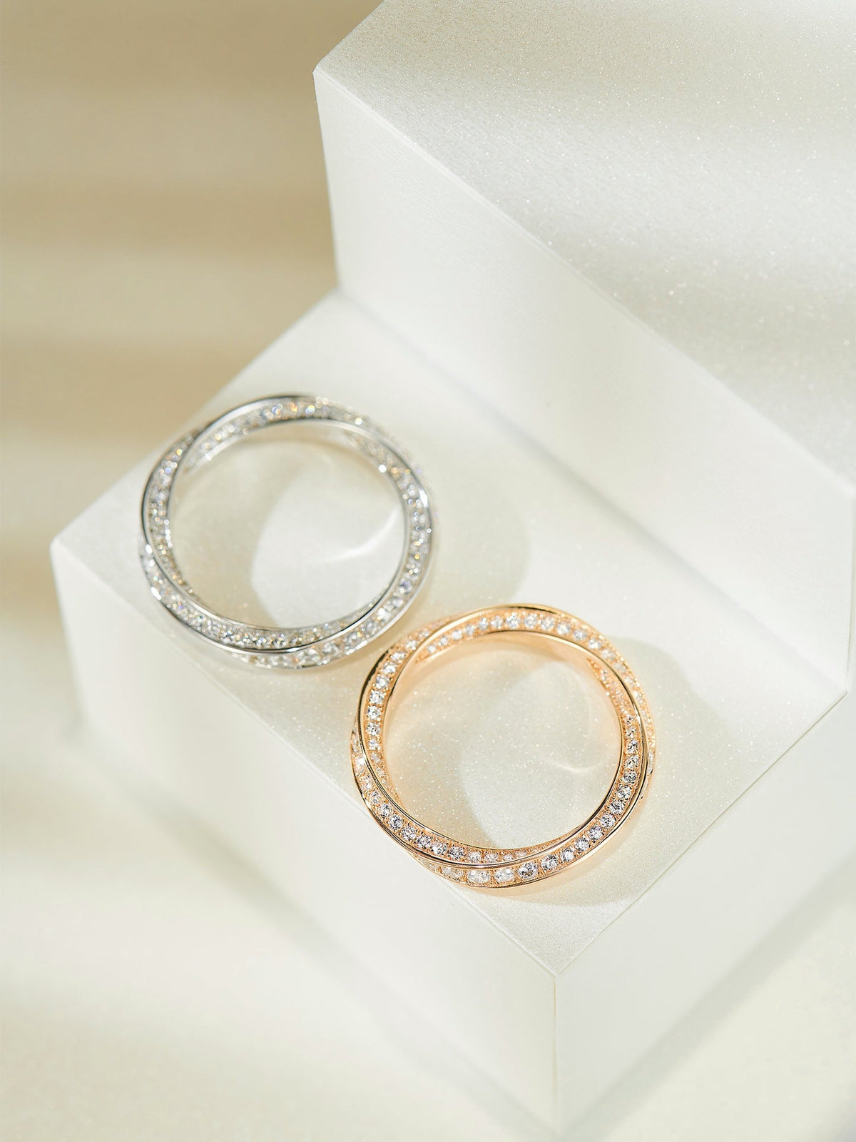 [Hyrra Jewelry]SPIRAL DIAMOND RING