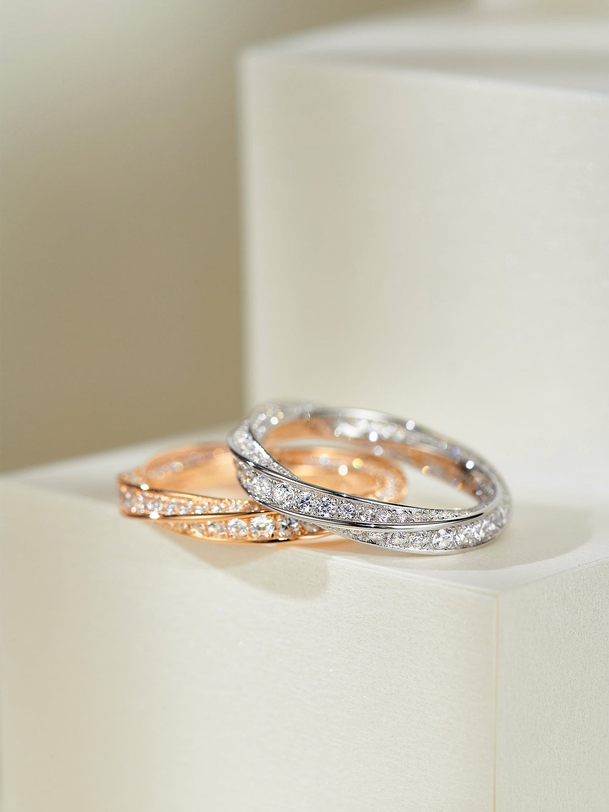 [Hyrra Jewelry]SPIRAL DIAMOND RING