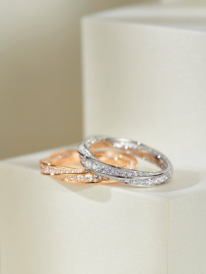[Hyrra Jewelry]SPIRAL DIAMOND RING