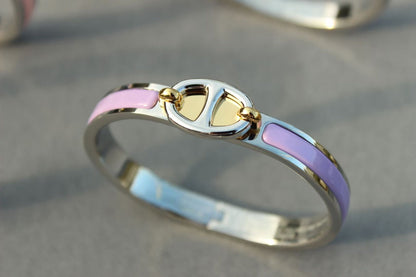 [⭐Hyrra Jewelry]CLIC CHAINE SILVER BRACELET