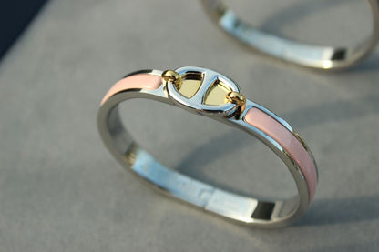 [⭐Hyrra Jewelry]CLIC CHAINE SILVER BRACELET