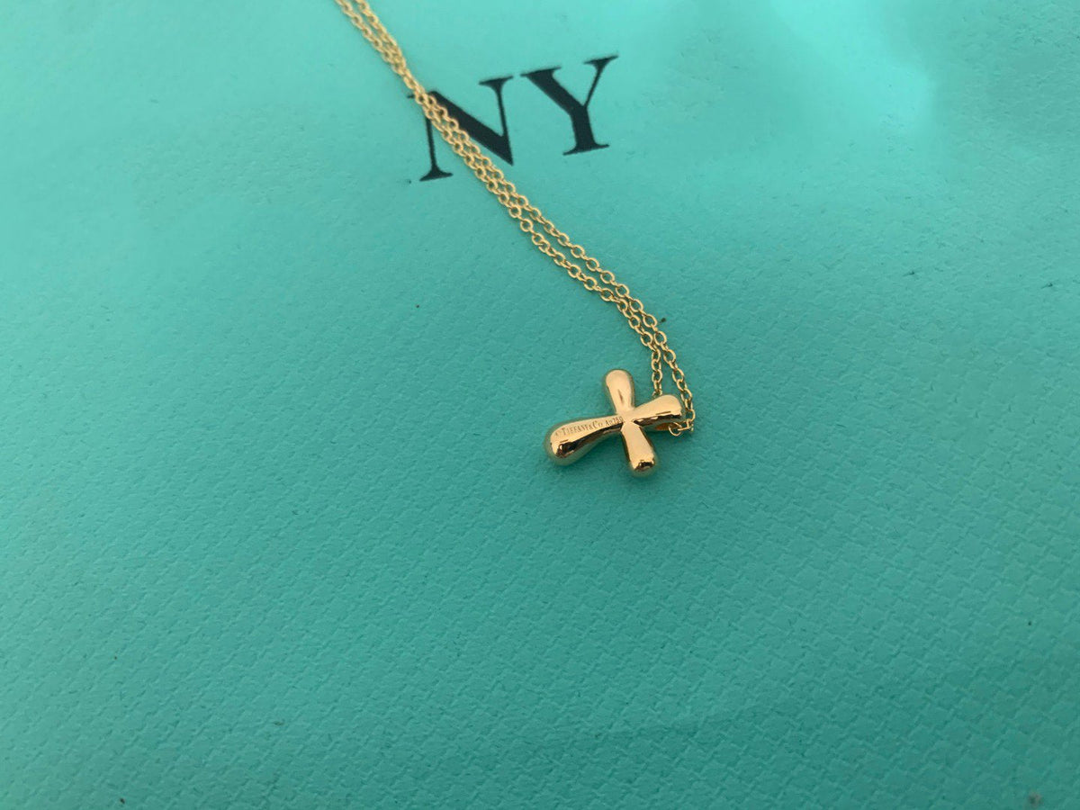 [Hyrra Jewelry]CROSS PENDANT MINI BARE CROSS NECKLACE