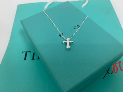 [Hyrra Jewelry]CROSS PENDANT MINI BARE CROSS NECKLACE