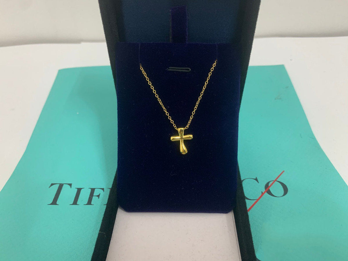[Hyrra Jewelry]CROSS PENDANT MINI BARE CROSS NECKLACE