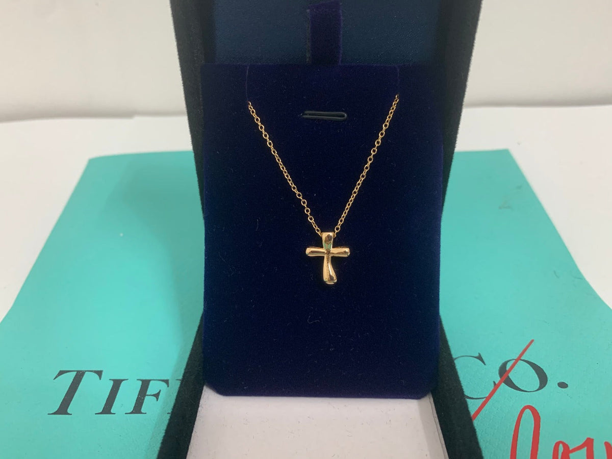 [Hyrra Jewelry]CROSS PENDANT MINI BARE CROSS NECKLACE