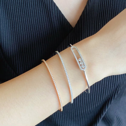 [⭐Hyrra Jewelry]MINI DIAMOND TENNIS BRACELET