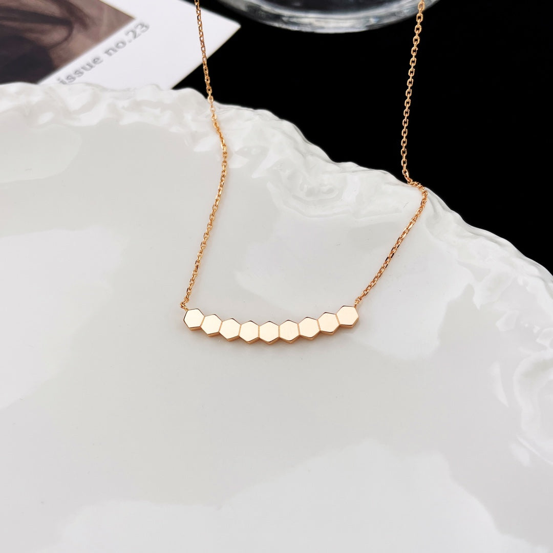 [⭐Hyrra Jewelry]BEE MY LOVE DIAMOND NECKLACE