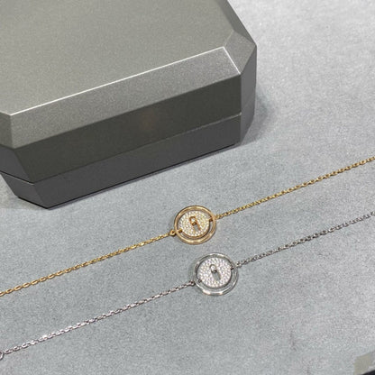 [⭐Hyrra Jewelry]Demo MOVE DIAMOND PAVED BRACELET