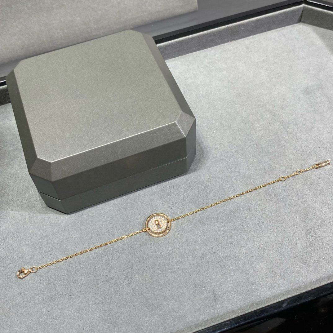 [⭐Hyrra Jewelry]Demo MOVE DIAMOND PAVED BRACELET