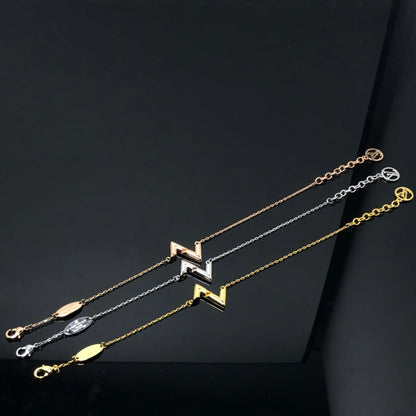[⭐Hyrra Jewelry]VOLT LV LOGO BRACELET