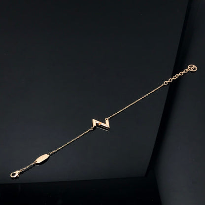 [⭐Hyrra Jewelry]VOLT LV LOGO BRACELET