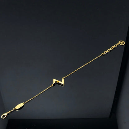 [⭐Hyrra Jewelry]VOLT LV LOGO BRACELET