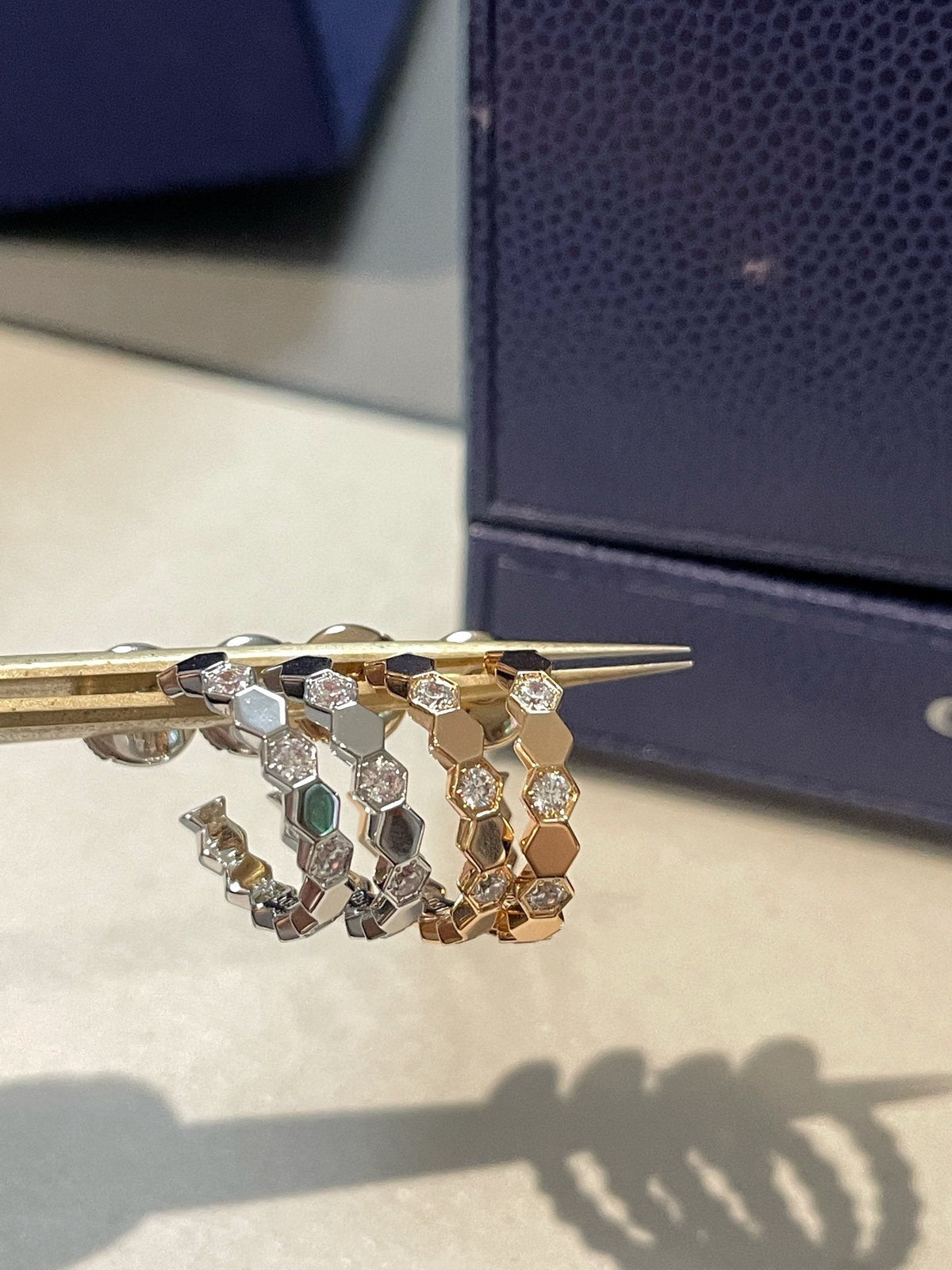 [⭐Hyrra Jewelry]Hollow Design Four-Leaf Clover Flower Shape Ring