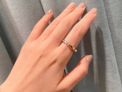 [Hyrra Jewelry]LOCK DIAMOND RING