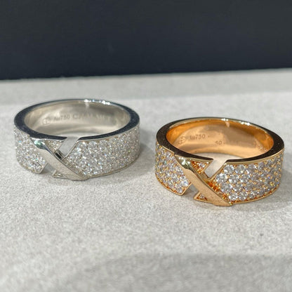 [⭐Hyrra Jewelry]LIENS EVIDENCE  DIAMOND PAVED RING