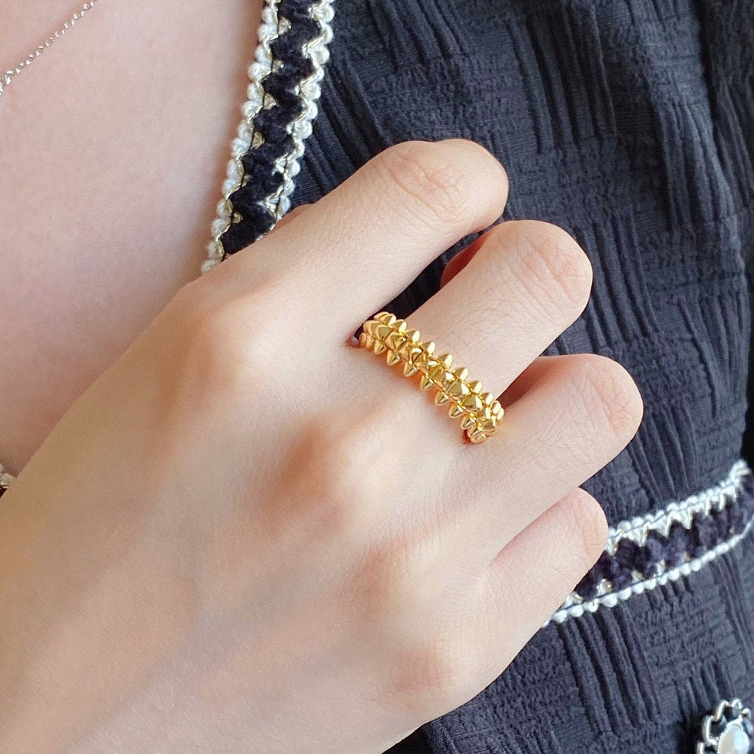 [⭐Hyrra Jewelry]CLASH 5.5MM RING