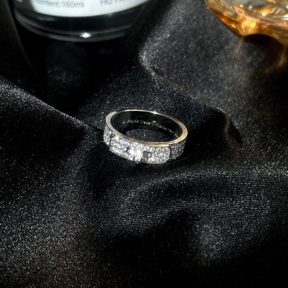 [⭐Hyrra Jewelry]KELLY SILVER DIAMOND RING