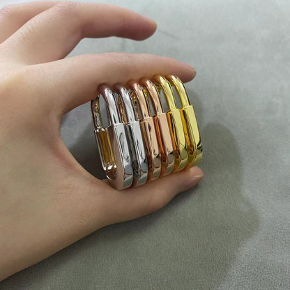 [Hyrra Jewelry]LOCK MEDIUM EARRINGS