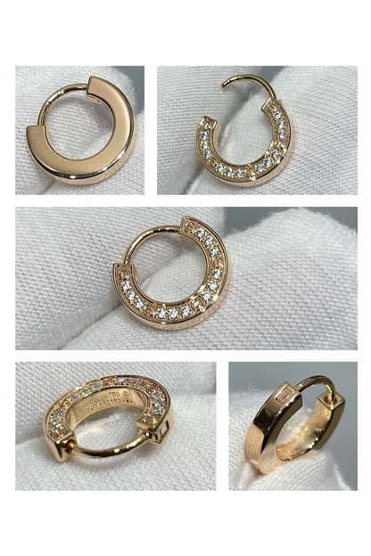 [⭐Hyrra Jewelry]LOVE DIAMOND EARRINGS