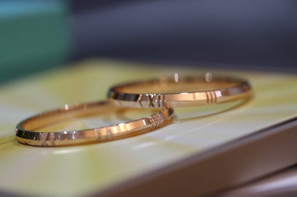 [Hyrra Jewelry]ATLAS X PINK GOLD BRACELET