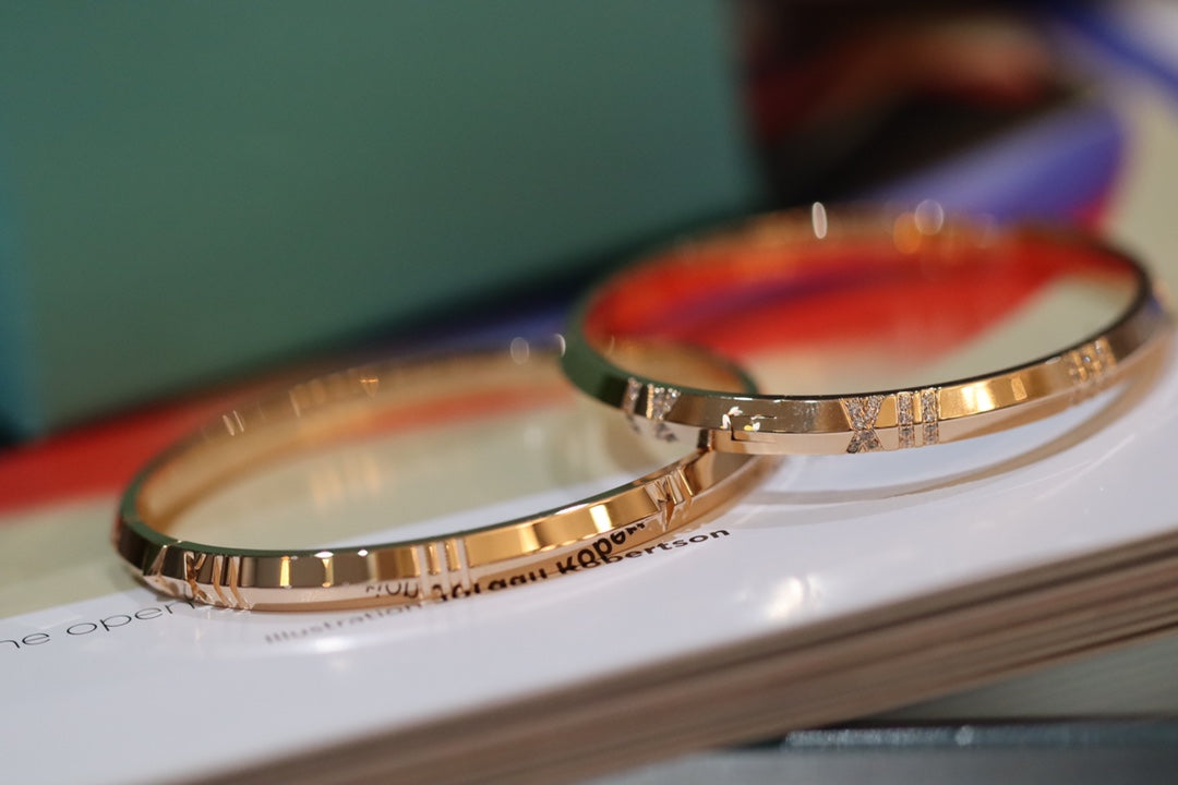 [Hyrra Jewelry]ATLAS X PINK GOLD BRACELET