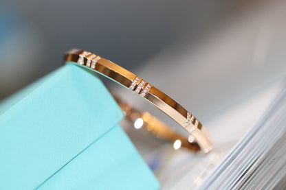 [Hyrra Jewelry]ATLAS X PINK GOLD BRACELET
