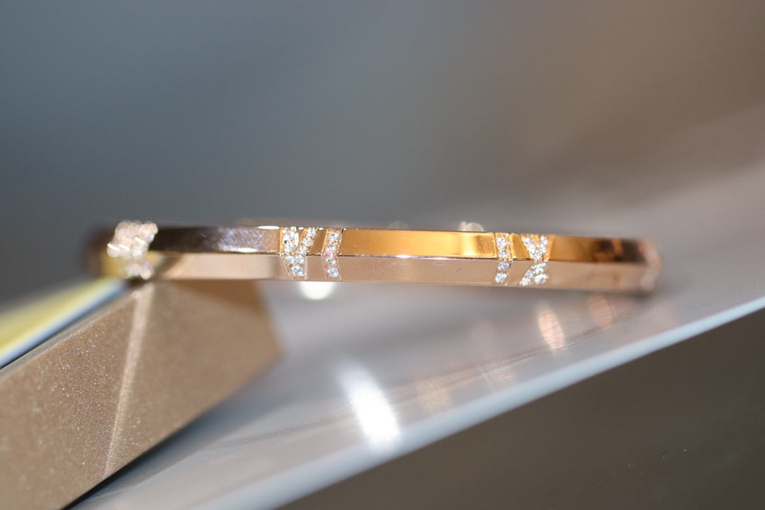 [Hyrra Jewelry]ATLAS X PINK GOLD BRACELET