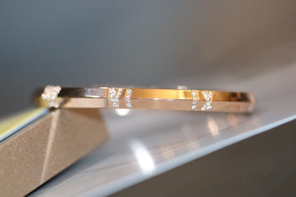 [Hyrra Jewelry]ATLAS X PINK GOLD BRACELET