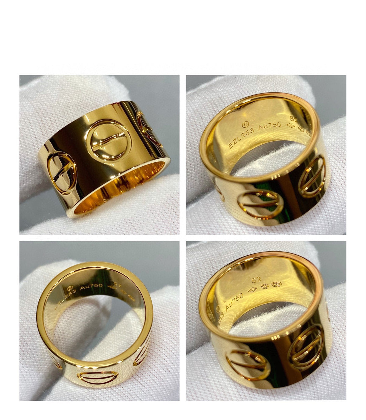[⭐Hyrra Jewelry]LOVE 11MM LARGE RING