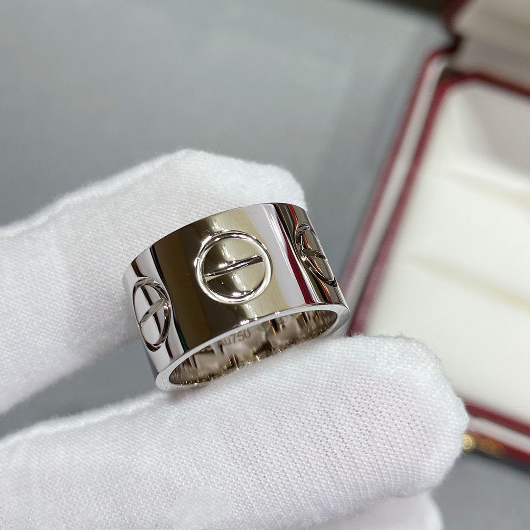 [⭐Hyrra Jewelry]LOVE 11MM LARGE RING