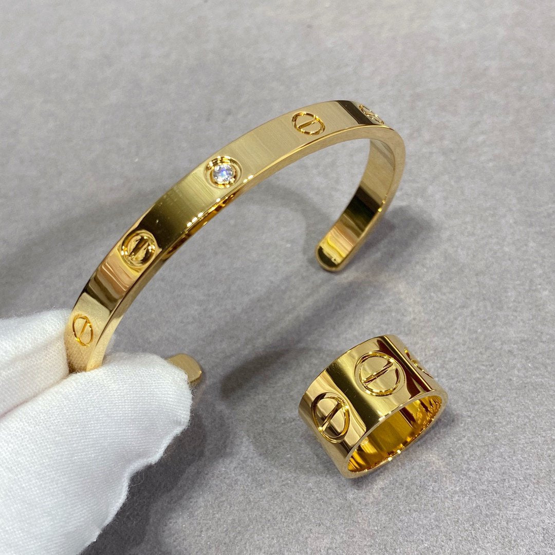 [⭐Hyrra Jewelry]LOVE 11MM LARGE RING
