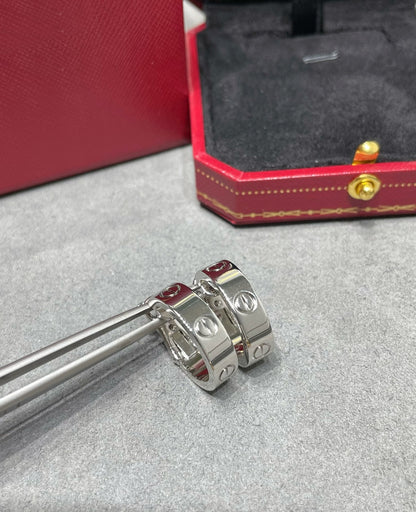 [⭐Hyrra Jewelry]LOVE 5.5MM EARRINGS
