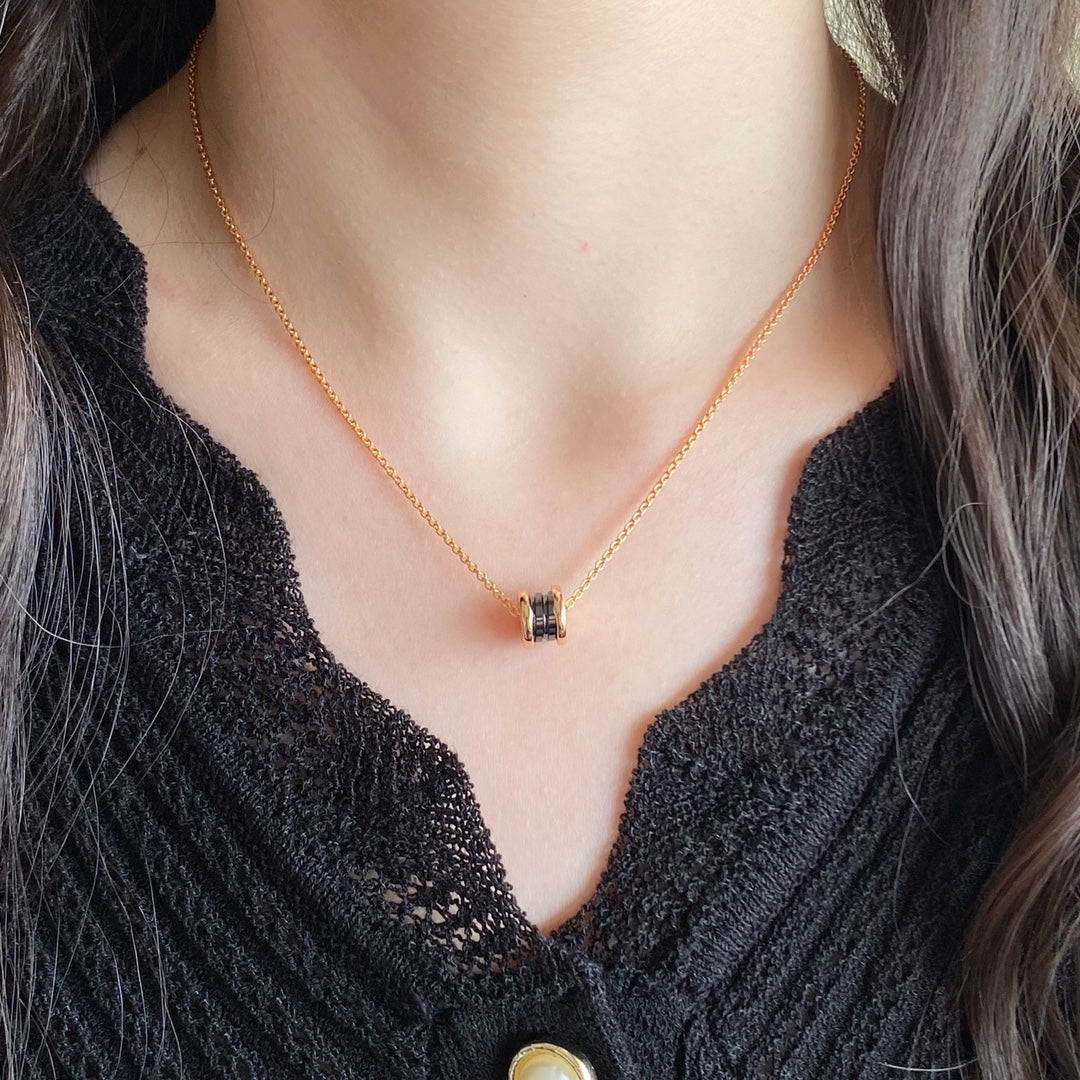 [⭐Hyrra Jewelry]ZERO 1 CERAMIC MINI NECKLACE