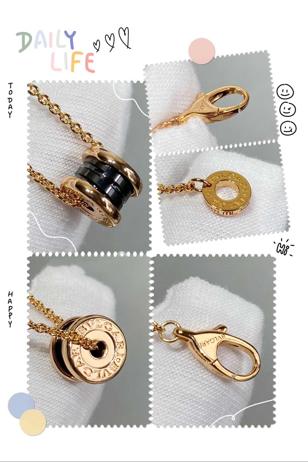 [⭐Hyrra Jewelry]ZERO 1 CERAMIC MINI NECKLACE