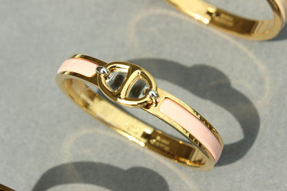 [⭐Hyrra Jewelry]CLIC CHAINE GOLD BRACELET
