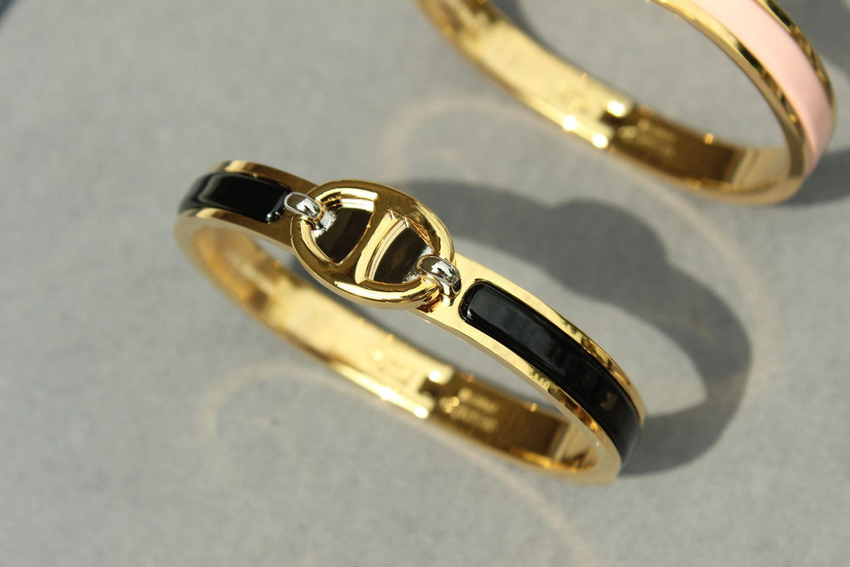 [⭐Hyrra Jewelry]CLIC CHAINE GOLD BRACELET