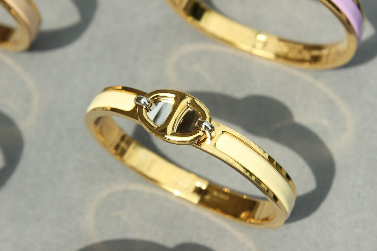 [⭐Hyrra Jewelry]CLIC CHAINE GOLD BRACELET