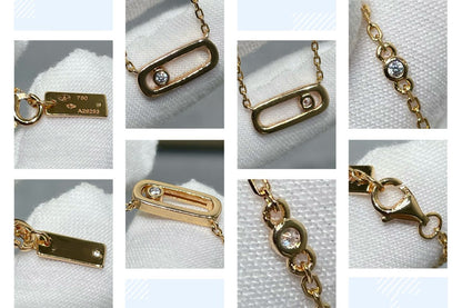 [⭐Hyrra Jewelry]MOVE UNO DIAMOND NECKLACE